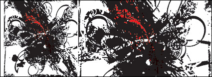 Vector material element of nostalgia trend